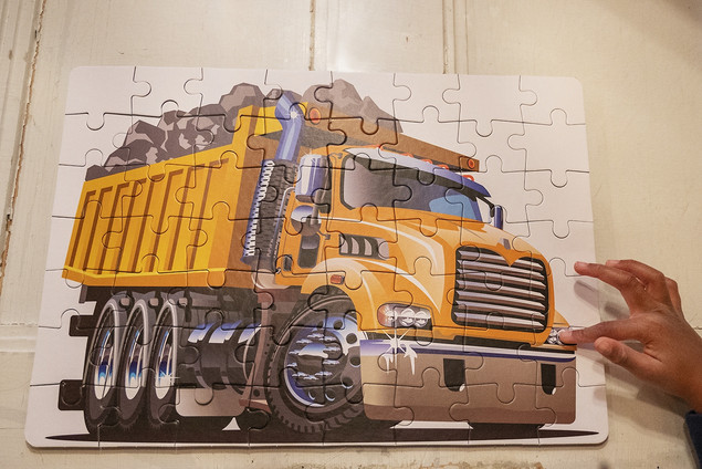 Puzzle Tactic Big Truck Ciężarówka 56 elementów