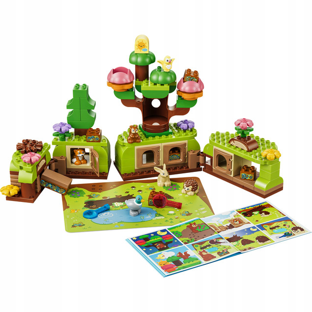 LEGO Duplo 10480 Las Odkrywców z Dzikimi Zwierzętami