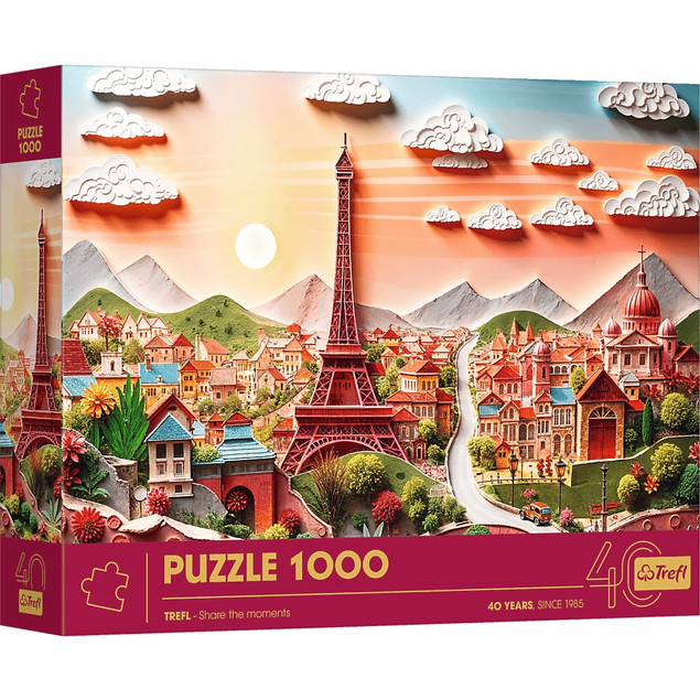 Puzzle 1000 Paryż