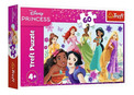 PUZZLE 60 ELEMENTÓW TREFL KSIĘŻNICZKI W AKCJI DISNEY