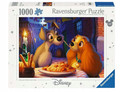 Puzzle Ravensburger 1 elementów RAVENSBURGER 1000 el. Disney Classics Zakochany kundel