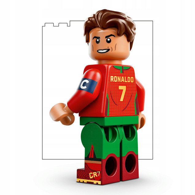 LEGO Editions 43012 Cristiano Ronaldo CR7 Piłkarskie Chwile Chwały Model