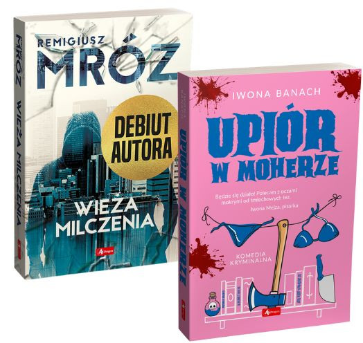 Pakiet: Wieża milczenia / Upiór w moherze Remigiusz Mróz