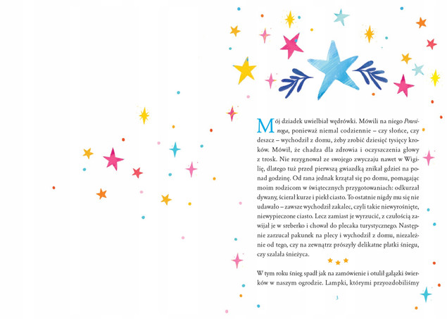 Wigilijny zakalec przygoda w zimowym lesie