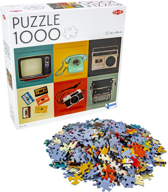 Puzzle 1000 Retro Vibes Tactic