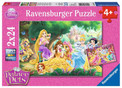 Puzzle Ravensburger Premium Puzzle 24 elementów Przyjaciele księżniczek