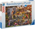 Puzzle Ravensburger 3000 elementów Afrykańskie Zwierzęta