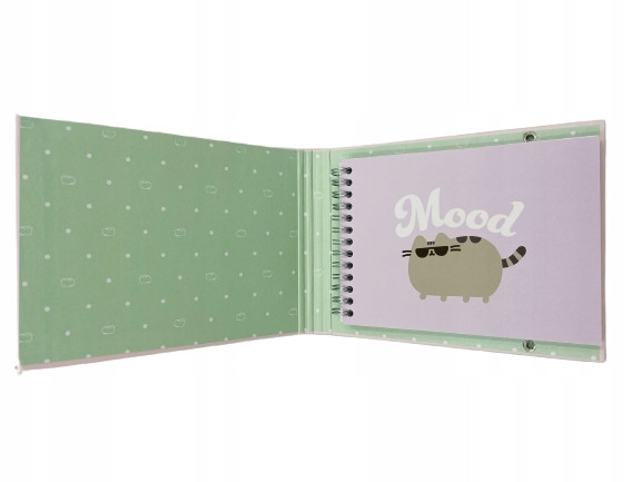 Pamiętnik Notes Z Gumką PUSHEEN Kot Kotek Na Gumkę A5 64k Majewski 61853
