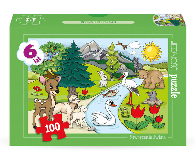 Puzzle 100 - Stworzenie świata Jedność
