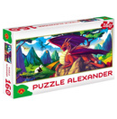 ALEXANDER, ZABAWKA EDUKACYJNA, PUZZLE 160 MAGICZNY SMOK