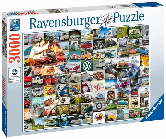 Puzzle Ravensburger 3000 elementów Kamper VW
