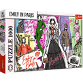 Trefl Puzzle 1000 el Emily w Paryżu Modowe Inspiracje
