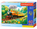 Puzzle 40 elementów Maxi Letnia lokomotywa Castorland
