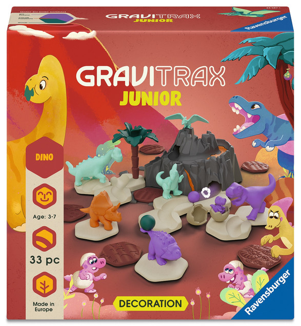Zabawka konstrukcyjna Ravensburger GraviTrax Junior Dino 3+ wielokolorowa