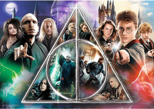 Puzzle 1000 Układanka Insygnia Śmierci HARRY POTTER Voldemort 12+ Trefl