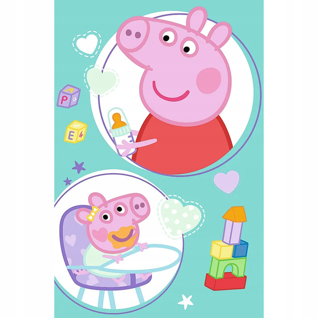 Trefl Puzzle 30 el. Świnka Peppa: Peppa ma plan + Plakat