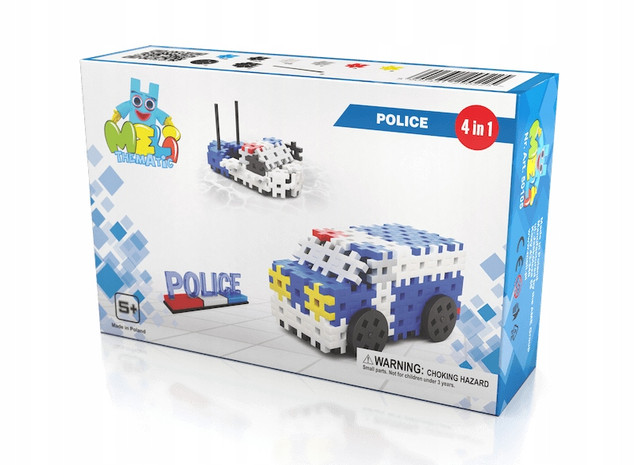 Klocki Police 4 in 1 – 160 el. – Meli