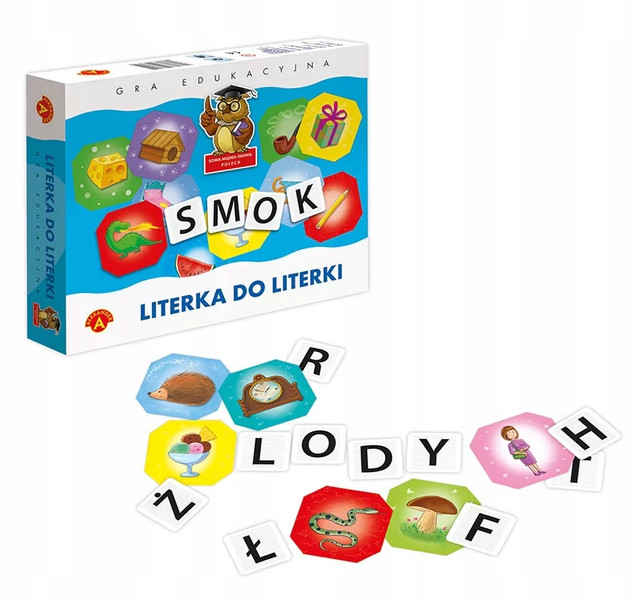 Literka do literki – gra edukacyjna dla dzieci 5+