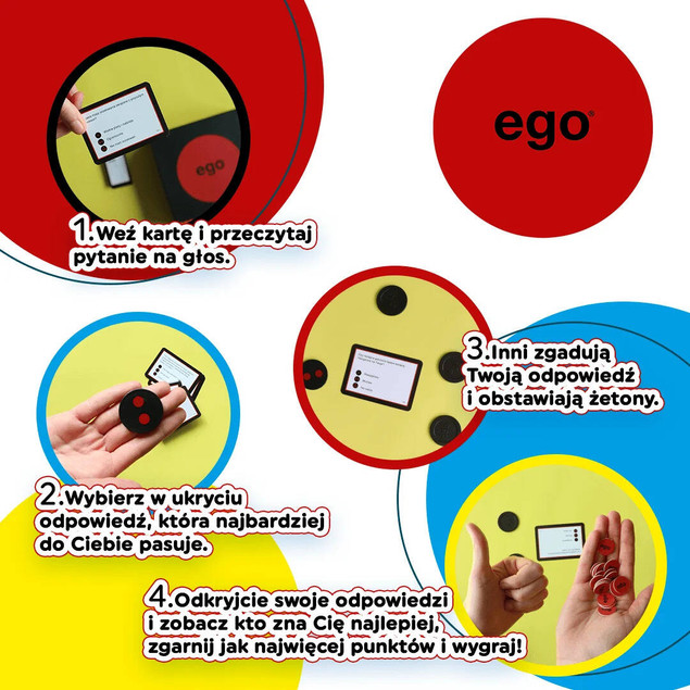 Gra Towarzyska Ego Kto Zna Cię Najlepiej 14+ Trefl 01298