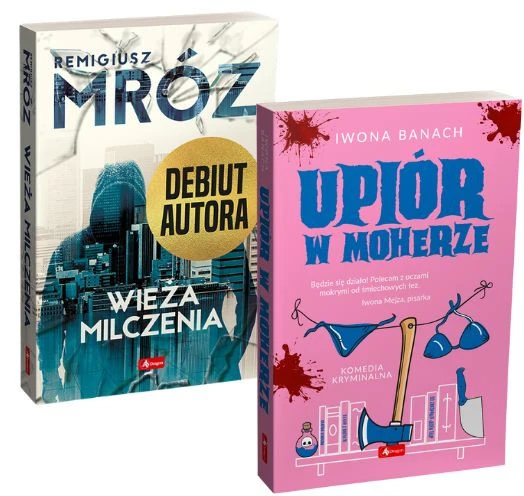 Pakiet książek Remigiusza Mroza: Wieża milczenia / Upiór w moherze