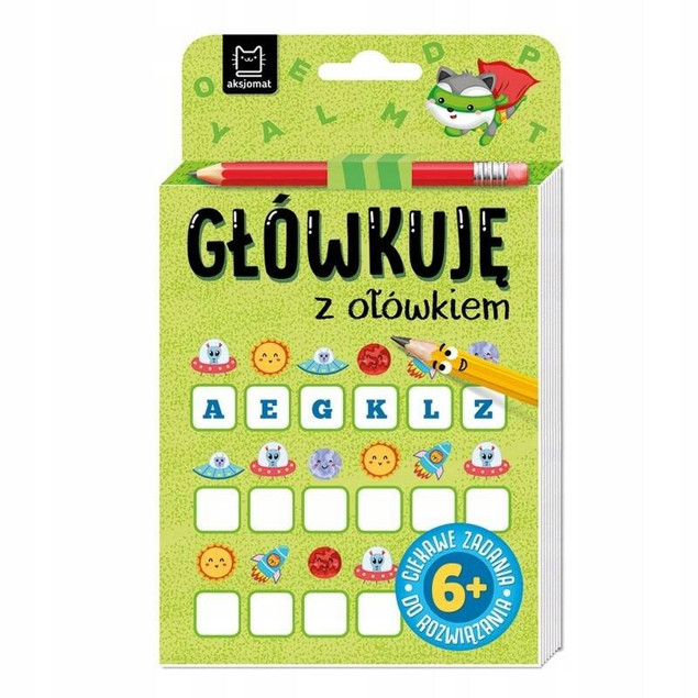 Główkuję z ołówkiem. Zielona