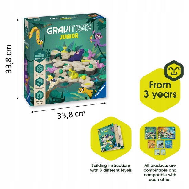 Gravitrax Junior Zestaw startowy Dżungla 274994 Ravensburger