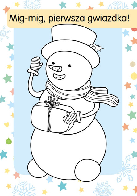 Kolorowanka z tatuażami. Pierwsza gwiazdka