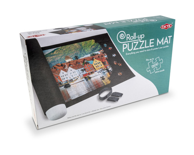 Mata pod puzzle Tactic do 1500 elementów Rolowana z tubą