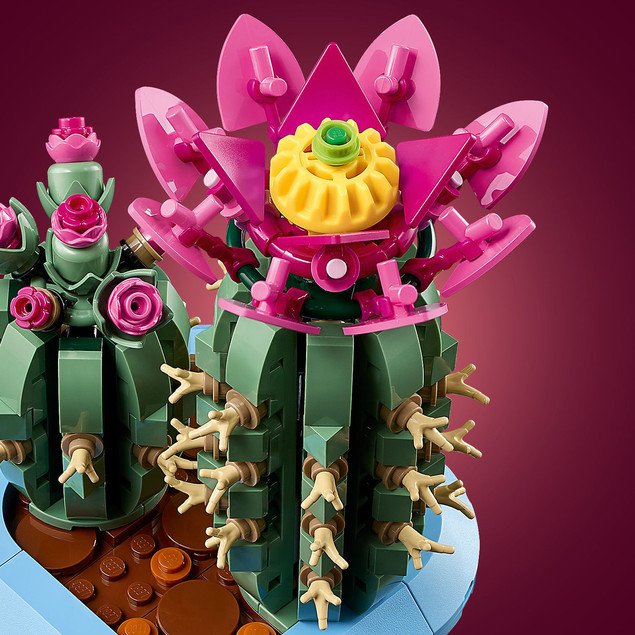 LEGO Botanicals 11509 Kwitnący Kaktus - Zestaw dekoracyjny dla dorosłych
