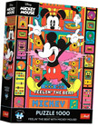 Puzzle 1000 elementów TREFL Disney "Czuj rytm z Mikim"