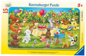 Puzzle dla dzieci 2D w ramce: Przyjęcie urodzinowe