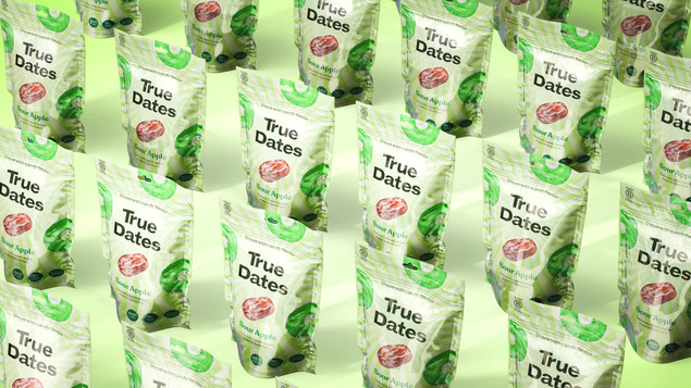 True Dates Daktyle z Jabłkiem Kwaśnym 100g