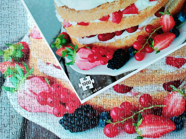 Puzzle Tactic 1000 elementów Midsommar Cake - Fiński Torcik