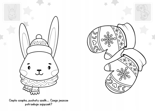 Brzdące Kolorują MAGICZNE ŚWIĘTA Naklejki Świecące W Ciemności 3+ Skrzat