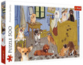 TREFL Puzzle 500-el. Pokój van Gogha: Psia Rewolucja 37539