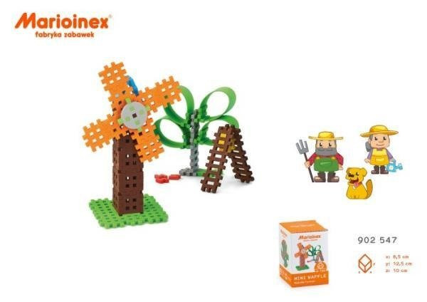 Klocki Wafle mini - Farmer mały