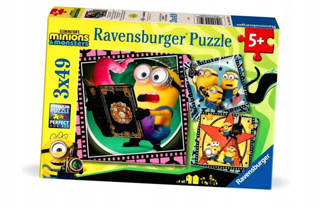 Puzzle Ravensburger 1 elementów Puzzle 3w1 Minions