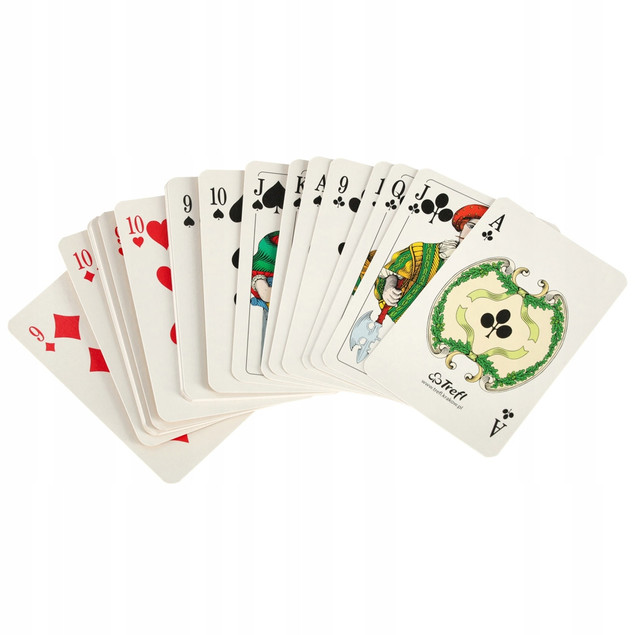 Karty Standardowe 24 Listyki Classic Trefl