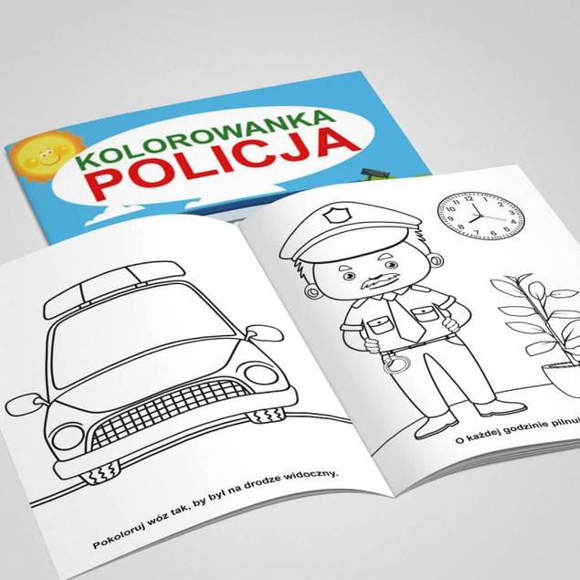 Kolorowanka POLICJA Martel