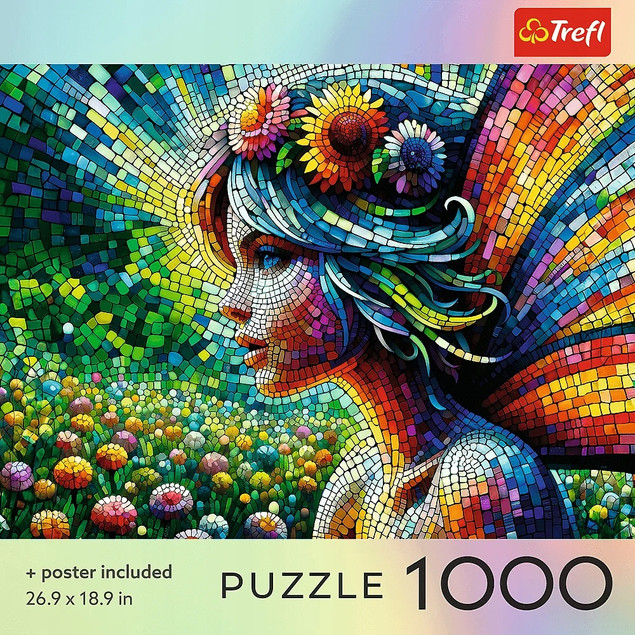 Puzzle Trefl 1000 el. USA Collection: Crystal Fairy Wróżka – Magiczna Układanka Fantasy