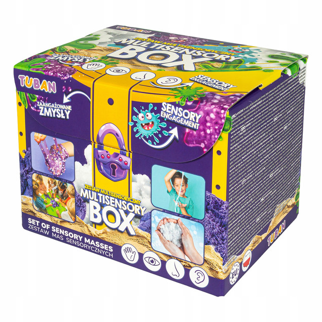 Zestaw mas sensorycznych Multisensory Box Tuban