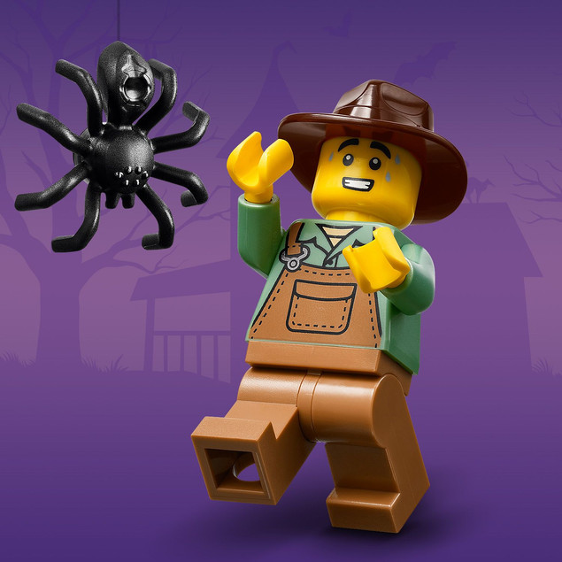 LEGO Ikoniczny 40822 Pickup z dyniami na Halloween