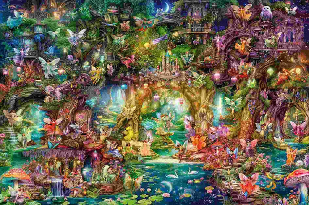 Puzzle Ravensburger 4000 elementów Magiczny Świat Baśni