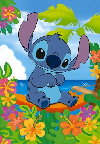 Puzzle Supercolor 104 Układanka Bajka LILO I STITCH Disney 6+ Clementoni