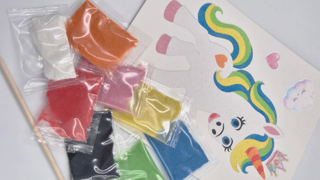 Sand painting kit unicorn – Alexander