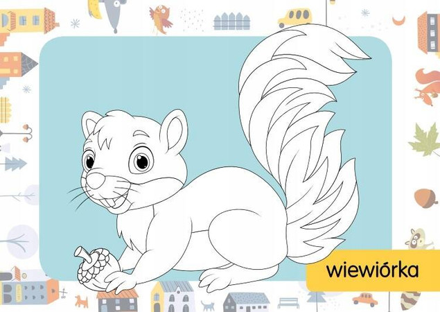 Kolorowanka z tatuażami. Zwierzęta miejskie