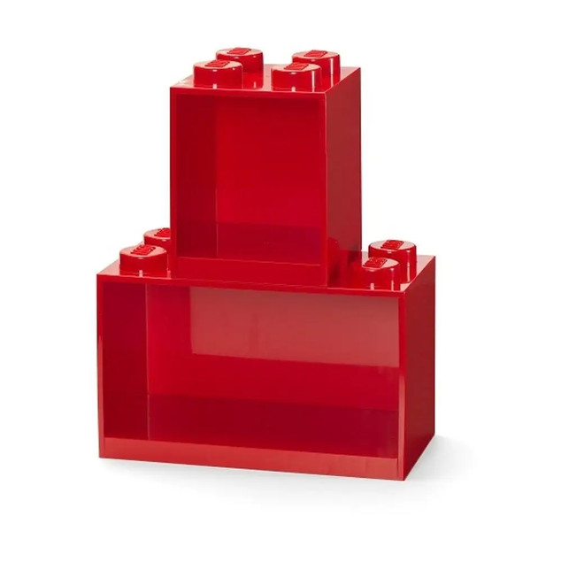 LEGO(R) zestaw półek czerwony