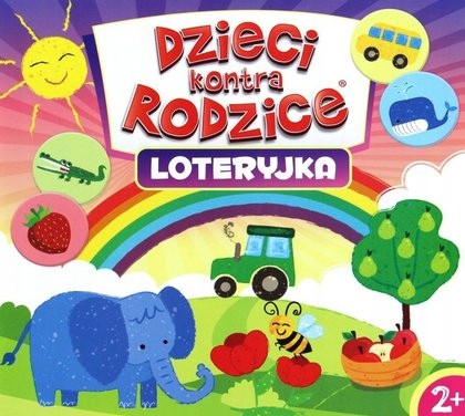 Gra Planszowa Kangur Dzieci kontra Rodzice Loteryjka - Rozwija Spostrzegawczość