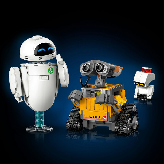 LEGO Disney Pixar 43279 WALL‑E i EVE — Zestaw kolekcjonerski 811 elementów