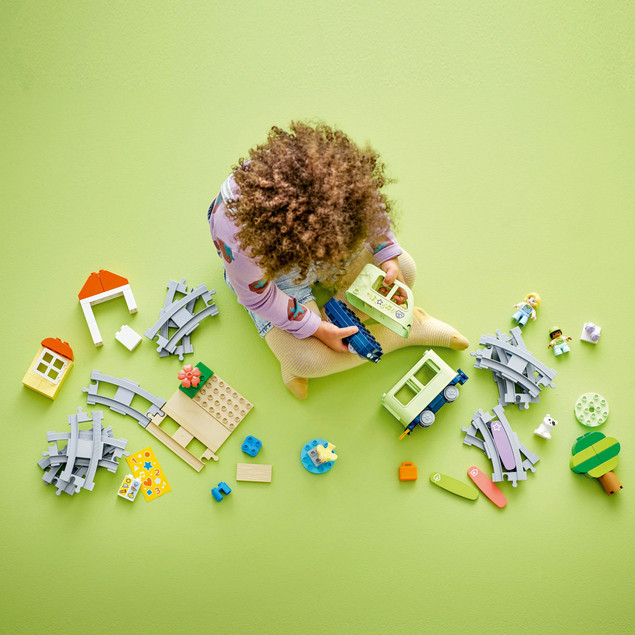 LEGO DUPLO TOWN Przygoda z Interaktywnym Pociągiem 10427 – Edukacja i Zabawa dla Dzieci 2+